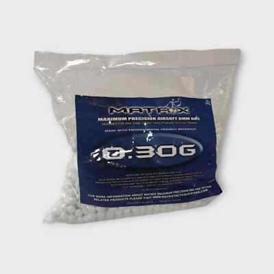 Matrix 0.30G 6MM Airsoft BBs New Sealed Bag