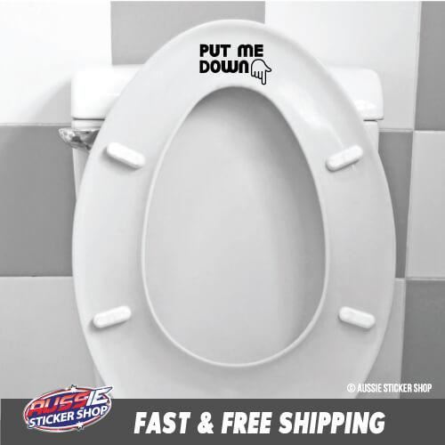 Put Me Down Sticker