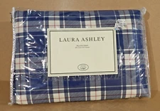 Laura Ashely Arboretum Padded Euro Pillow Sham Vintage NEW