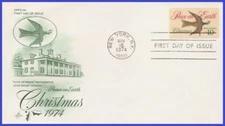 USA5 #1552 U/A ARTCRAFT FDC   Christmas Peace on Earth