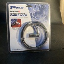 TARGUS Defcon CL Laptop Cable Lock  6.5 ft  Combination Lock  PA410U  NEW