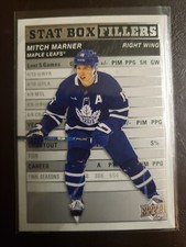 2023-24 Mitch Marner Stat Box Fillers Upper Deck Series 1 Hockey Toronto...
