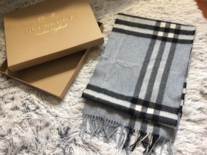 burberry light blue scarf