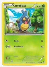 Karrablast 8/119 Common XY Phantom Forces Pokemon Card LP