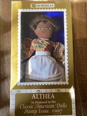 HORSMAN Babyland Rag Doll ALTHEA Black African American 1997NIB