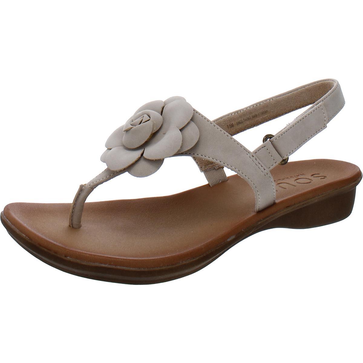 Женские босоножки SOUL Naturalizer Sing 2 бежевого цвета на плоской подошве 7 Medium BM BHFO 5190 7890₽