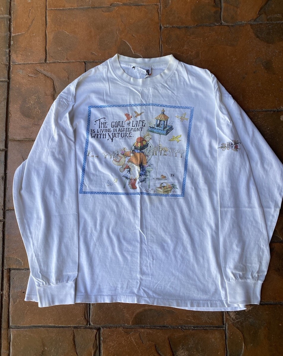 90年代 USA製 MARY ENGELBREIT Tシャツ L アート