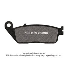 EBC Double H Brake Pad Front Left Triumph Bonneville Steve McQueen SE 865cc 2012