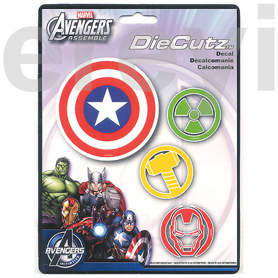 avengers captain america iron man hulk thor logo decals car auto marvel stickers ebay