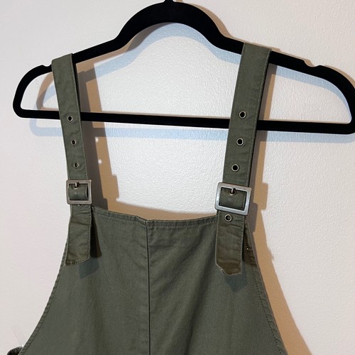ASOS Curve Overalls In Olive Twill Plus Size Adjustable Slim Fit NWOT Size 18 - Picture 3 of 16