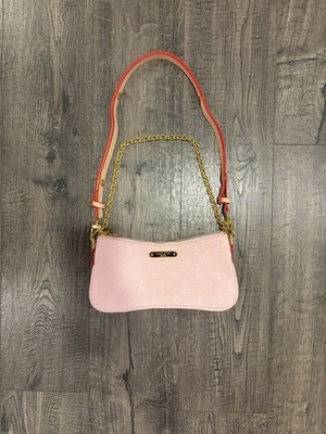 Louis Vuitton Monogram Denim Liv Pochette Washed Pink Women s Shoulder Bag