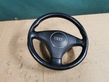 AUDI A6 A4 B6 C5 4B 01-04 STEERING WHEEL LEATHER 61334163A