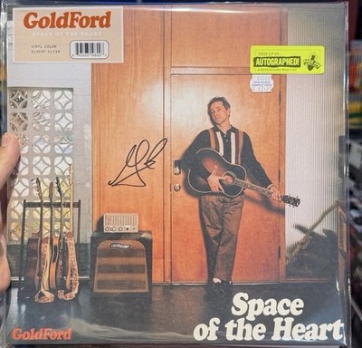 Goldford - SIGNED Space of the Heart - Cloudy Clear INHAND Explicit, Clear Viny