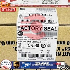 New Sealed AB 1763-L16BWA MicroLogix 1100 16 Point Controller 1763L16BWA US