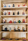 Mini Superhero Figures Set Lot of 20 Mixed Lot Plastic Multicolor Batman + More