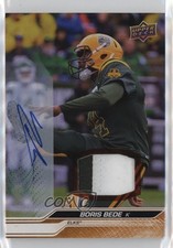 2024 Upper Deck CFL Game Patch Auto 34/99 Boris Bede #19 Patch Auto 1u6
