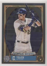 2021 Topps Gypsy Queen Box Topper Chrome Christian Yelich #192 0b3