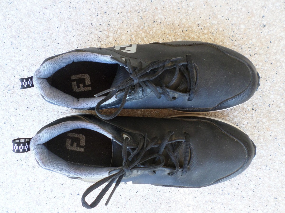 FootJoy Shoes Mens Size 10 Black Synthetic Spikeless Golf Sneakers 56830 FootJoy Men main image 2