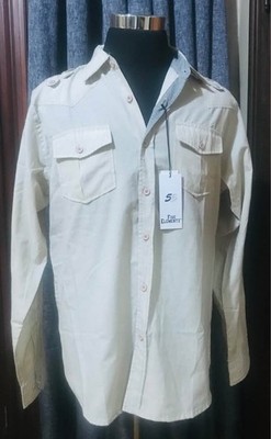 Men's Long Dress sleeve Shirt by Five Elements Size L