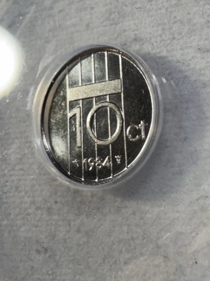 1984 Netherlands 10 cents Graded MS 67 by ANACS Beatrix - Image 3 of 4