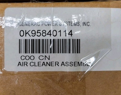 #ad Generac Air Cleaner Assembly Model 0K95840114 MPN 0K95840114 $25.00