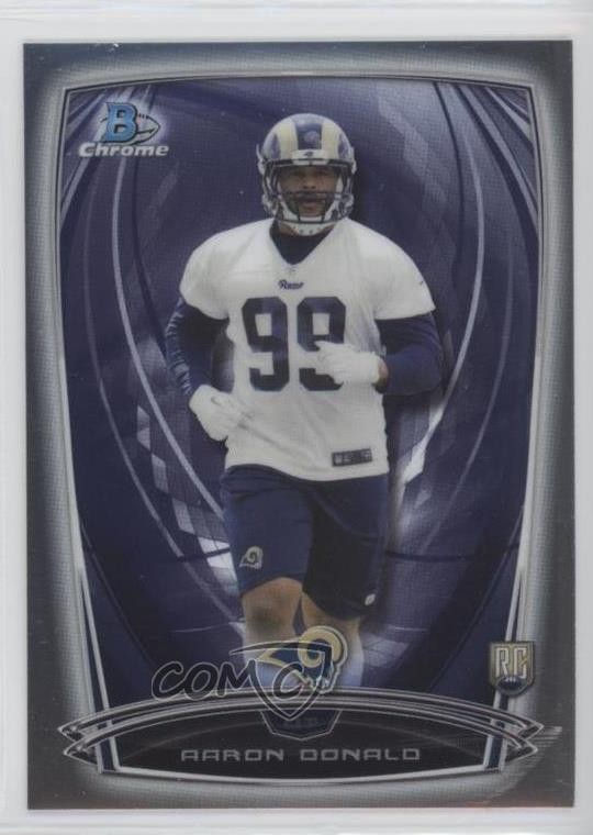 2014 Bowman Chrome Aaron Donald #199 0ms9