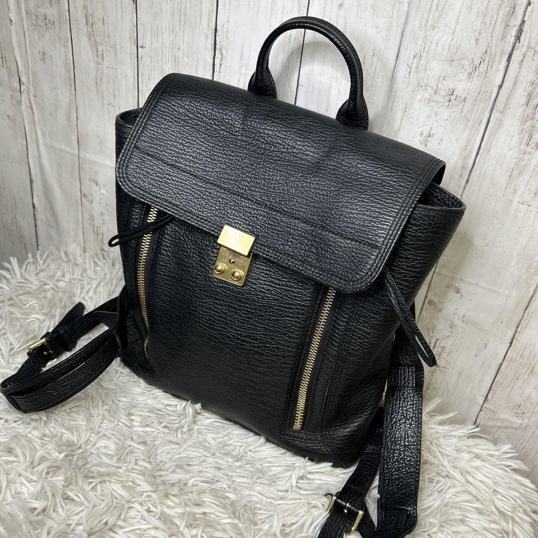 む*た様 【美品】3.1 Phillip Lim ブラック ビジネスバッグ 3.1 Phillip Lim Black Leather Backpack /Used++ | eBay