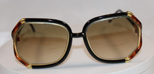 Ted Lapidus Vintage Oversize Square Sunglasses France Designer Retro Women