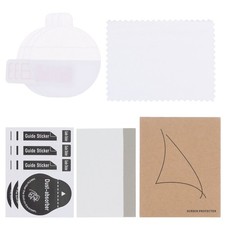 3pcs Watch Glass Screen Protectors 26mm TPU Round Smartwatch Screen Protective