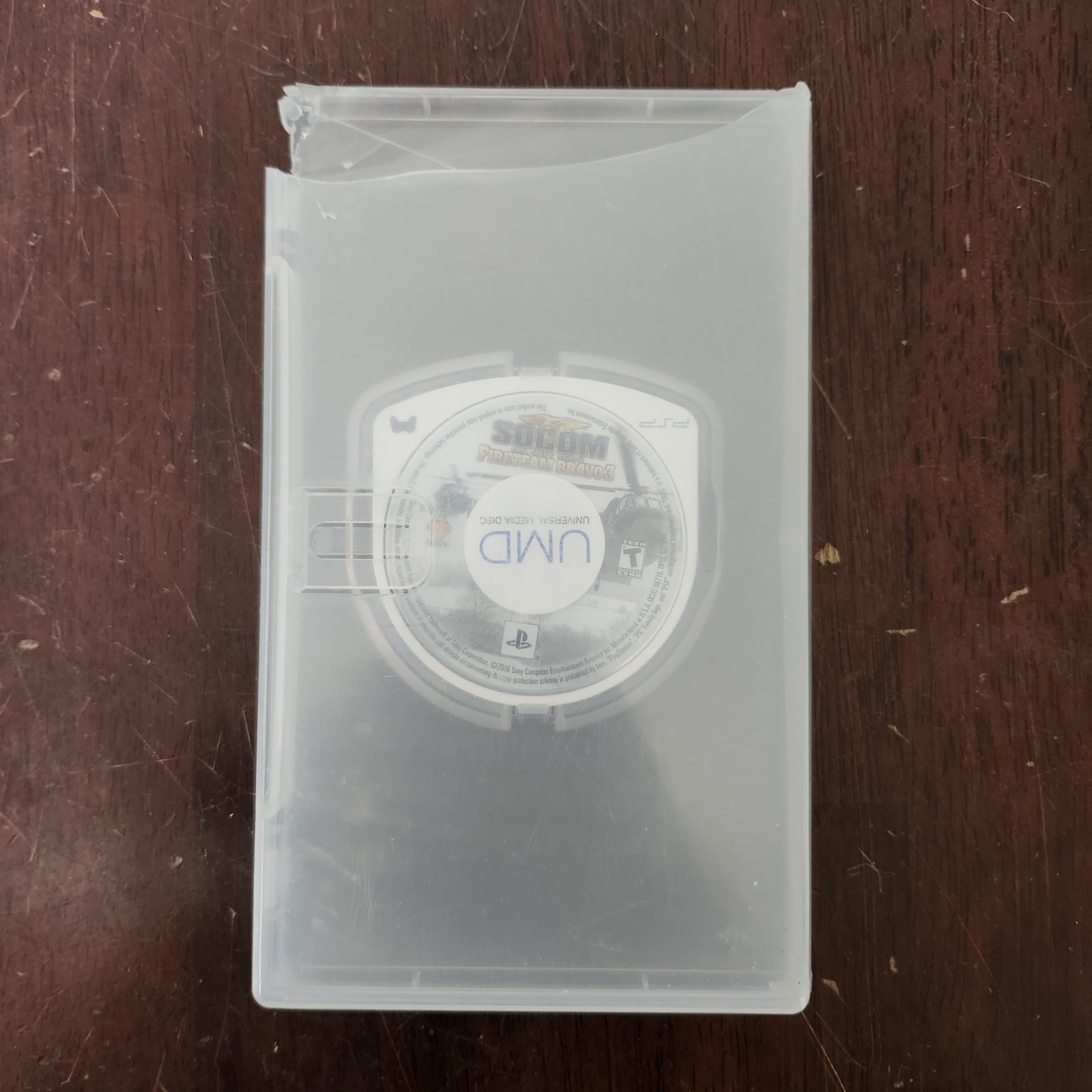 SOCOM US Navy Seals Fireteam Bravo 3 PSP See Photos Case Damaged