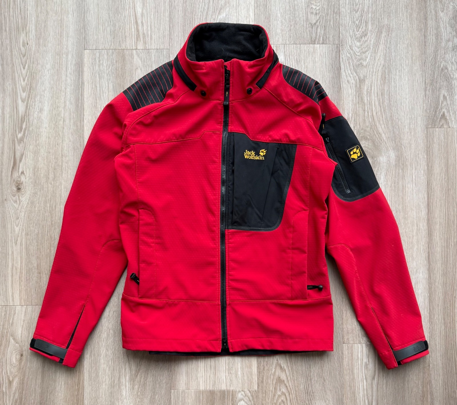 Jack Wolfskin Storm Lock Softshell Red Jacket - image 1