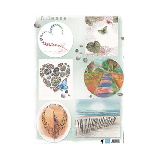 Marianne Design A4 Cardtoppers Sheet - Silence 2 EWK1257