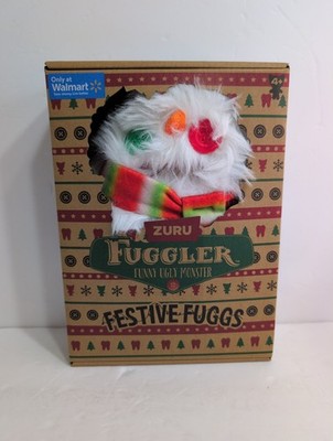 Fuggler Funny Ugly Monsters Plush Toy FESTIVE FUGGS Series Snowman NEW