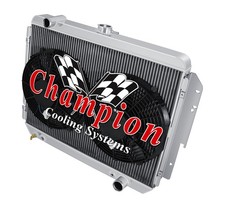 Ar Champion 2 Row All Aluminum Radiator W 2 13 Fans For 1981 - 1993 Dodge W250 Ar Champion 2 Row All Aluminum Radiator W 2 13 Fans For 1981 - 1993 Dodge W250