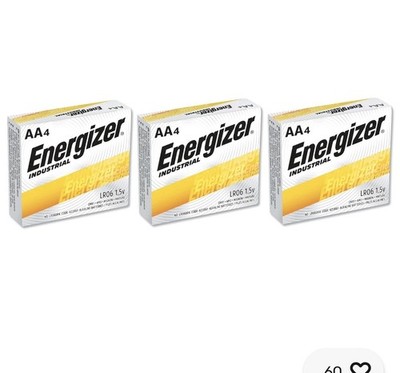 24 Energizer AA Industrial Alkaline Battery