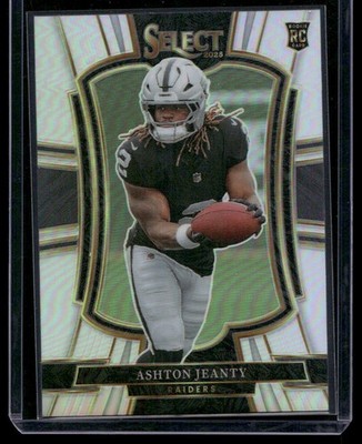 2025 Panini Select #104 Ashton Jeanty Silver Prizm