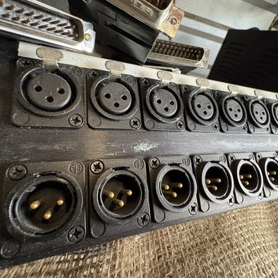 RUI Pro Audio 24-Channel XLR Breakout Panel