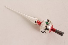 alte Christbaumspitze Reflex antik Tree Topper Lauscha Weihnachtsbaum X-Mas M99