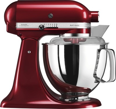 Kitchenaid Artisan Küchenmaschine 5KSM175PSECA Apfelrot 300 Watt +Zubehör