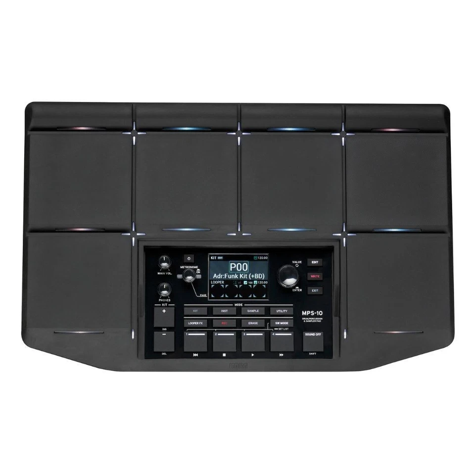 Almohadilla de muestra y percusión de batería Korg MPS-10