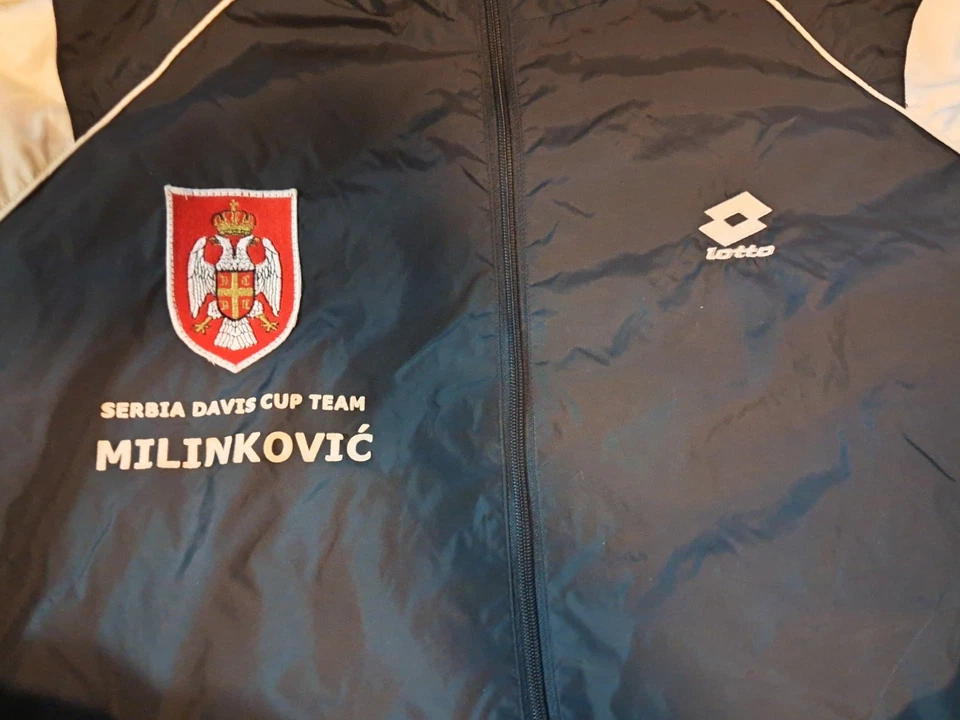 SERBIA  DAVIS CUP JACKET/TRACKSUITE VERY NICE! - Image 2 of 4