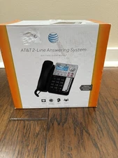 AT&T Phone ML17939 2 Line Corded Speakerphone Caller ID Digital Answering New