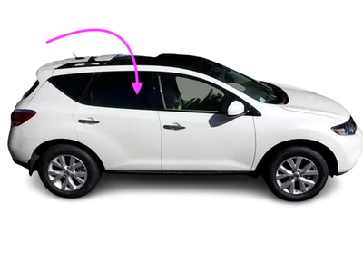 Fits: 2009-2014 Nissan Murano 4D SUV Passenger Right Rear Door