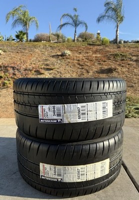 TWO BRAND NEW 255/40ZR17 (98Y) Michelin Pilot Sport Cup 2 (240) Tires 2554017