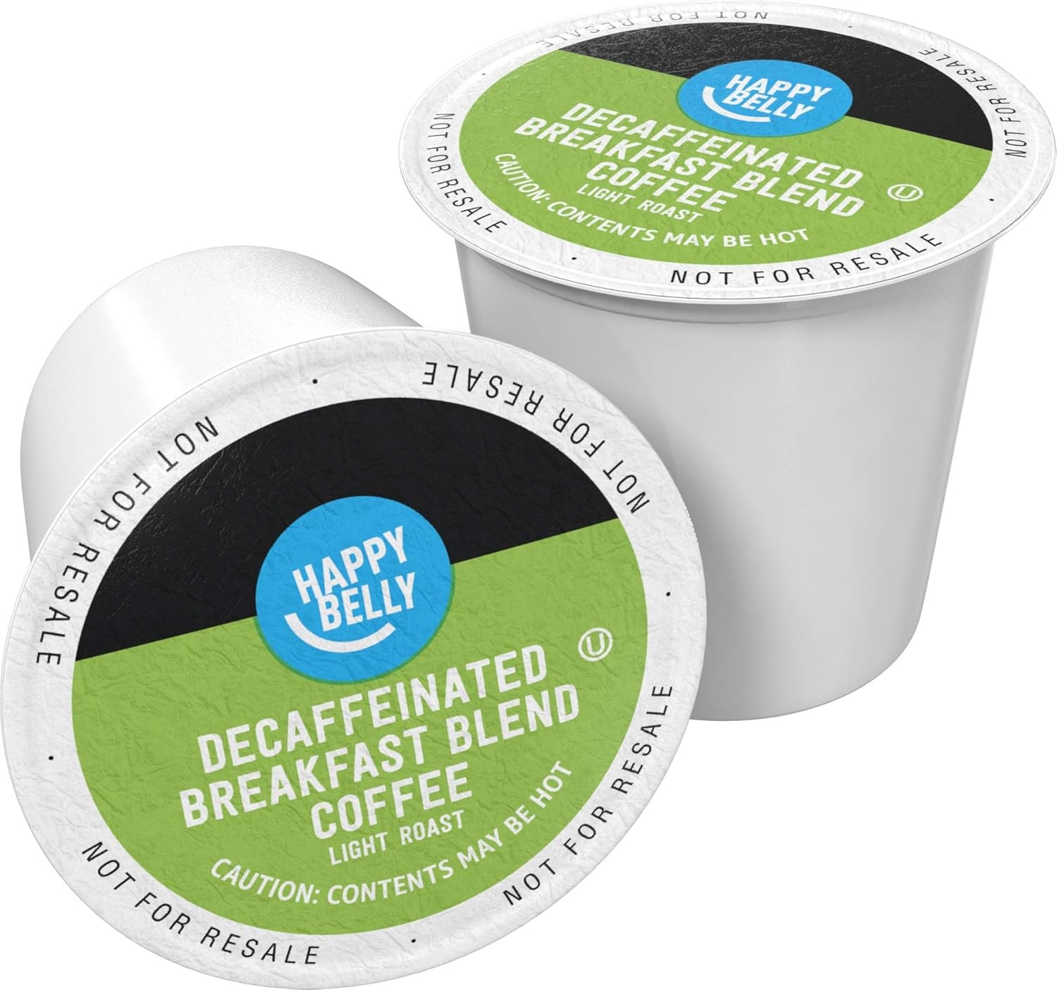 Decaf Light Roast Coffee Pods 100ct Breakfast Blend K-Cups Keurig Compatible