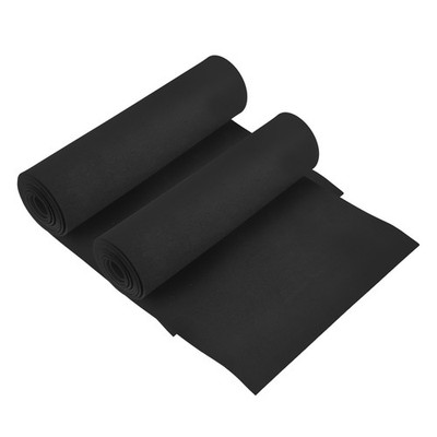 High Density EVA Foam Sheets 3mm Thick, 79x13'' for Cosplay DIY, 2 Roll, Black