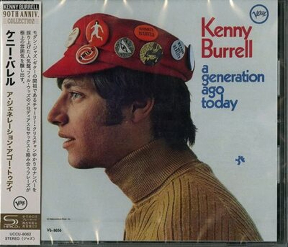 KENNY BURRELL-A Generation Ago Today-CD Reissue Japan