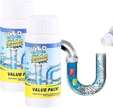 2 Pcs Sink and Drain Cleaner Wild Tornado Pipe Dredge Drain Cleaner