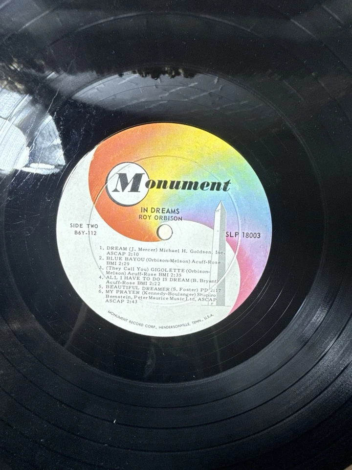 Roy Orbison - In Dreams(180g Vinyl LP), Music on Vinyl - Image 4 of 4