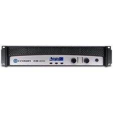 Crown NCDI4000VM CDi 4000 2-Channel 1200W Power Amplifier, 70V/140V Ohm New